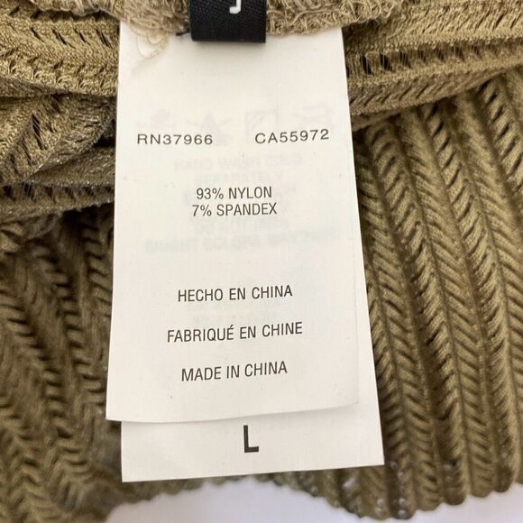 Jantzen Women's Green Sleeveless Pullover Stretchy Hooded Top Size Large NWT - Picture 6 of 6